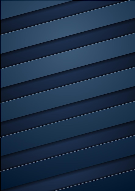 Abstract blue tech corporate stripes background