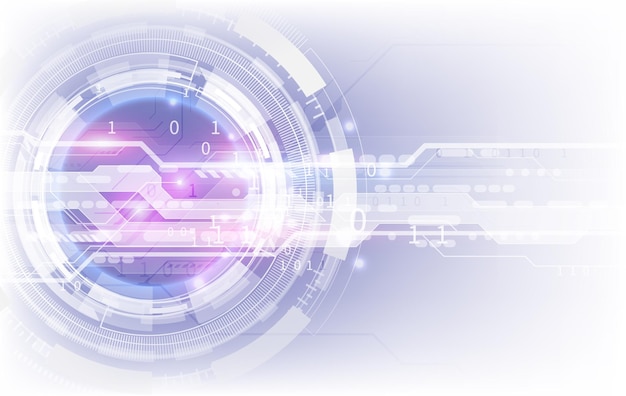 abstract  blue technology concept. background