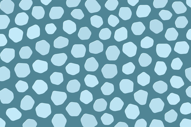 추상 블루 Voronoi 텍스처 디자인 벡터 모자이크 패턴