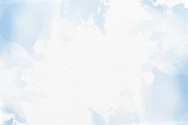 Priorità bassa blu astratta di vettore dell'acquerello. texture di carta spruzzata di vernice grunge in colori pastello. sfondo pennello acquerello inchiostro arte leggera