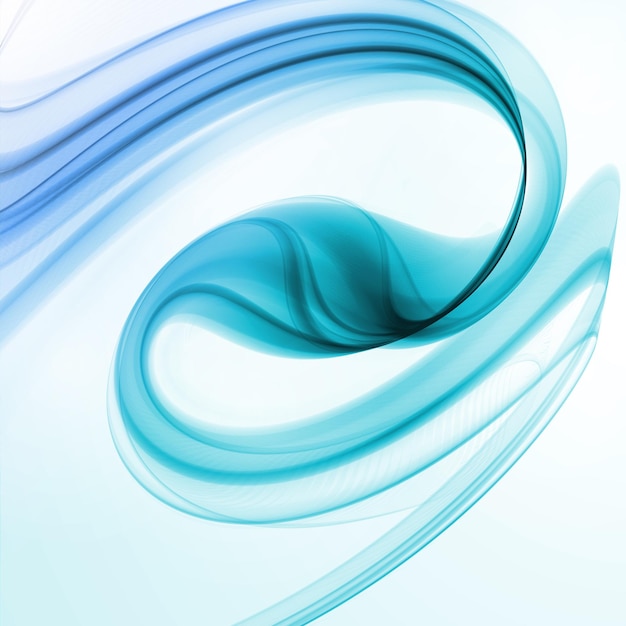 Abstract blue wave background futuristic illustration