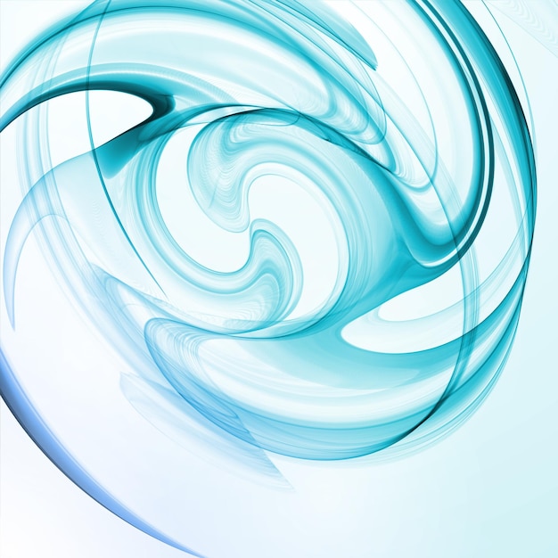 Vector abstract blue wave background