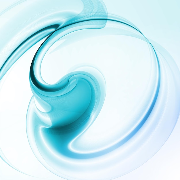 Vector abstract blue wave background