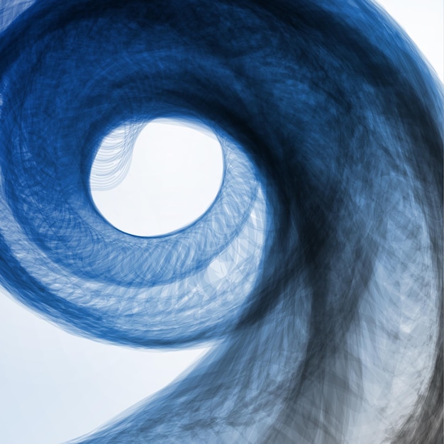 Abstract blue wave background