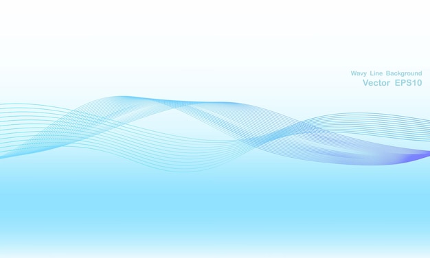 Abstract blue wave water background