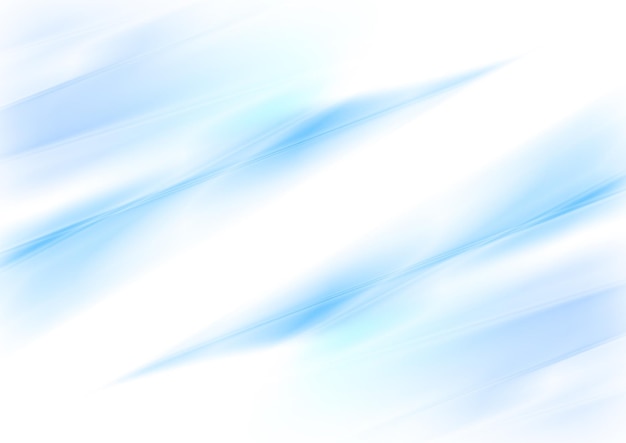 Abstract blue waves smooth gradient background