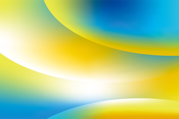 Abstract Blue and Yellow Background