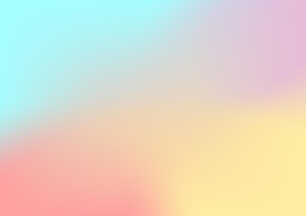 Abstract blur background colorful pastel gradient vector illustration template for website banner poster backdrop