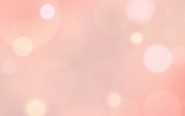 abstract blur bokeh and lens flare on pink color of valentine's day