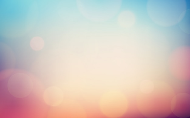 Vector abstract blur bokeh and lens flare on vintage blue and purple