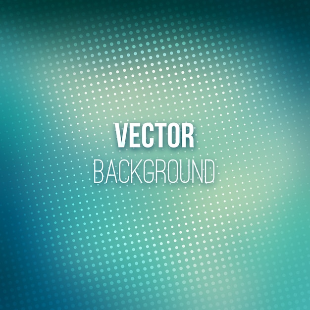 Vector abstract blurred background with halftone effect