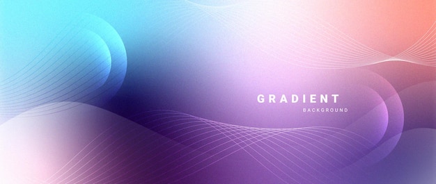 Abstract blurred color gradient background