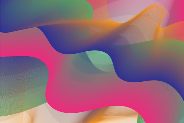 Abstract blurred colorful background