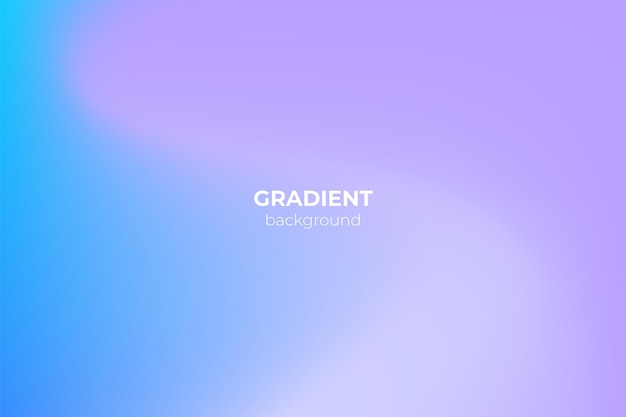 Abstract blurred gradient colorful background