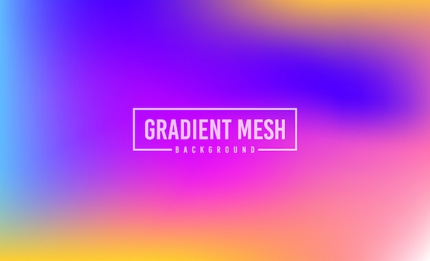 Abstract Blurred Gradient Colorful Background