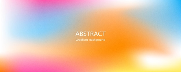 Abstract blurred gradient fantasy background with grainy texture