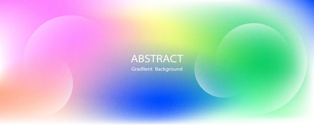 Abstract blurred gradient fantasy background with grainy texture