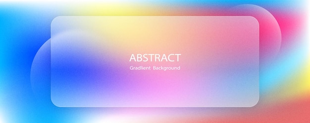 Abstract blurred gradient fantasy background with grainy texture