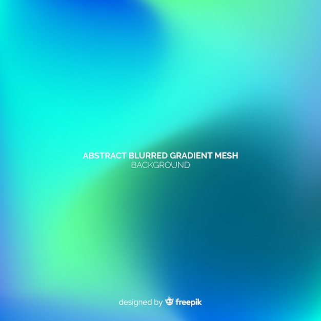 Abstract blurred gradient mesh background