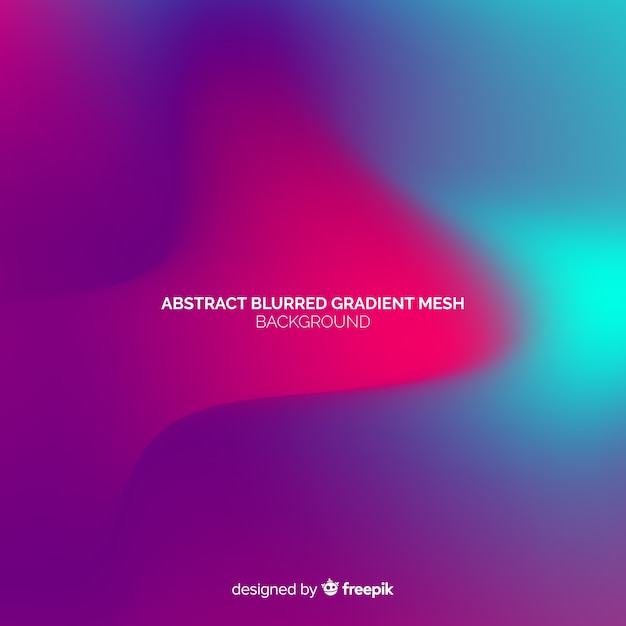 Abstract blurred gradient mesh background