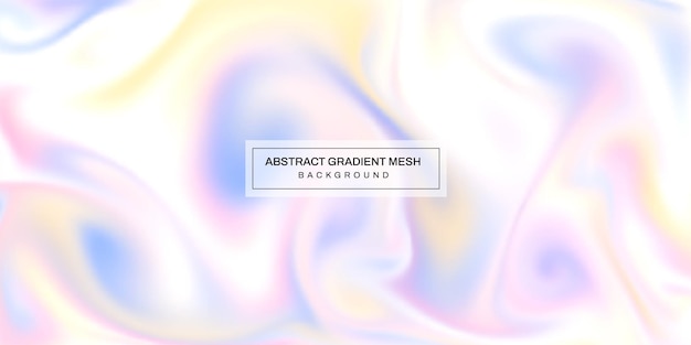 Abstract blurred gradient mesh background