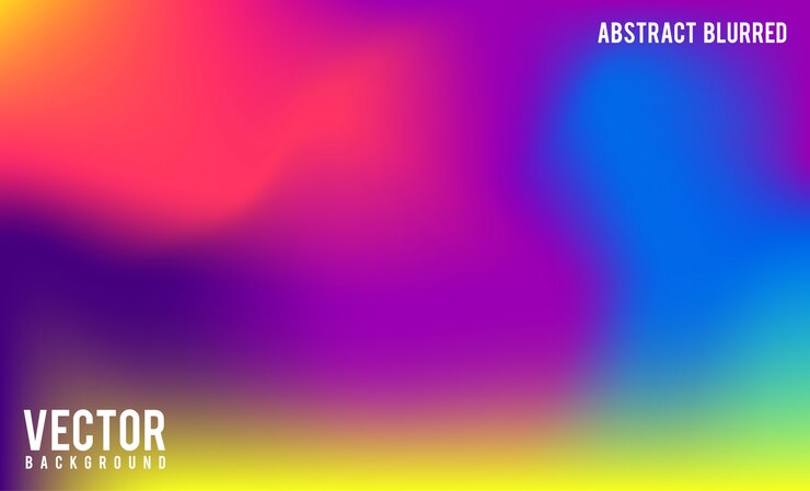 Vector abstract blurred gradient mesh background