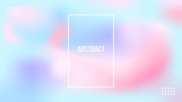 Abstract blurred holographic background, gradient with holographic background