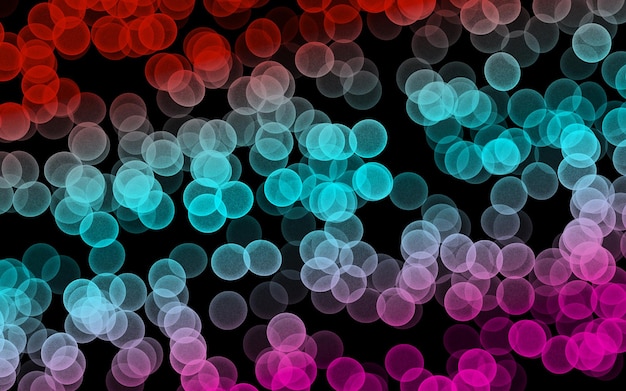 Vector abstract bokeh background lighting effect