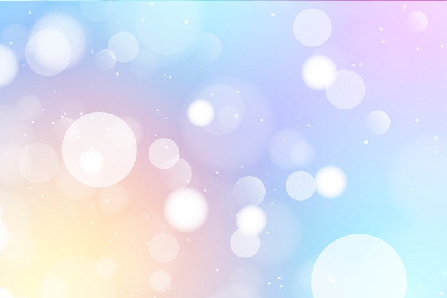 Vector abstract bokeh background with light