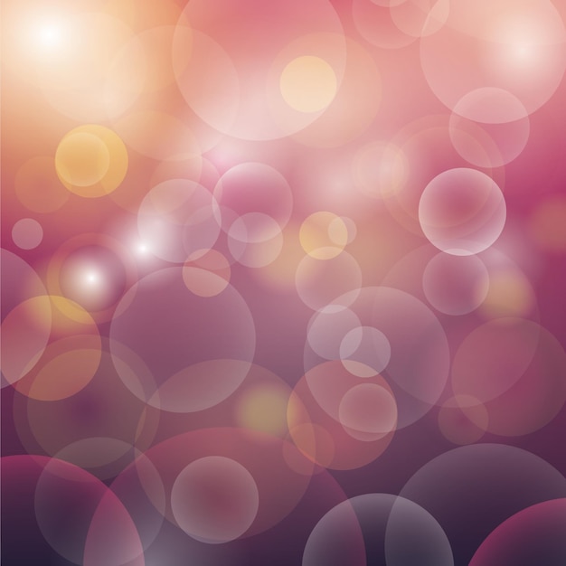 Abstract bokeh blurred lights effects Background