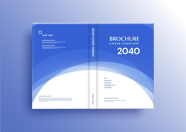 Abstract book cover design brochureflyer template