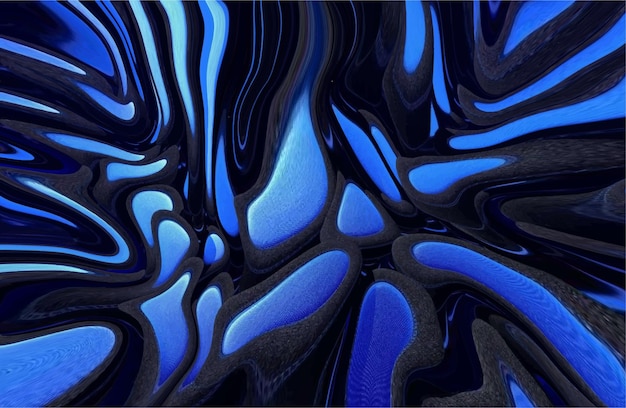 Artistico brillante astratto spruzza il fondo liquido di struttura di colore lucido