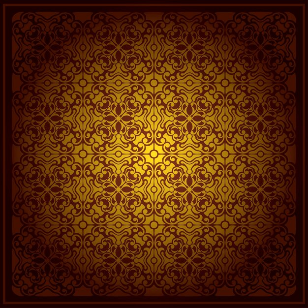 Abstract brown background baroque