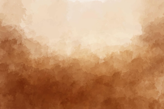 ベクトル 抽象的な茶色の水彩テクスチャの背景