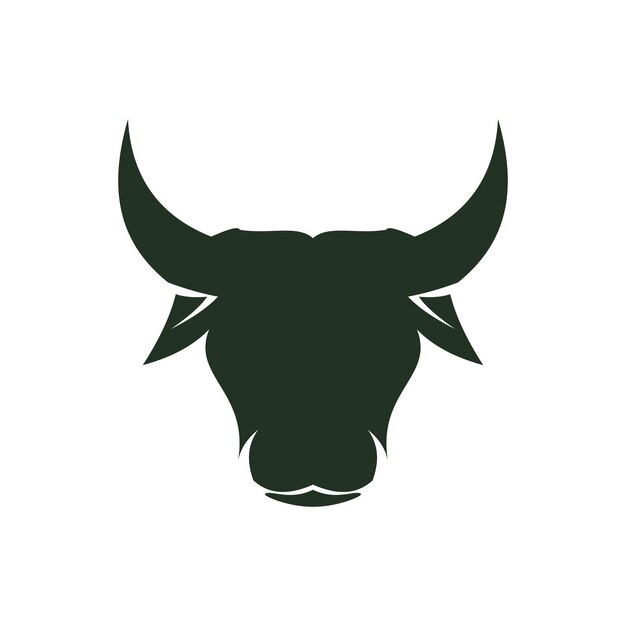 Abstract bull logo vector illustrations design icon logo