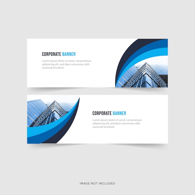 Abstract business banners