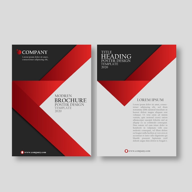 Abstract business brochure