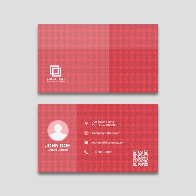 Abstract Business Card, Identity Card Template