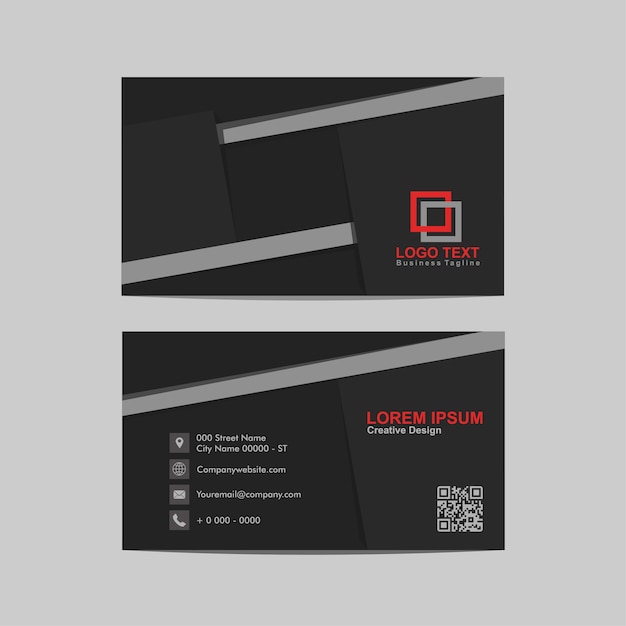 Abstract Business Card