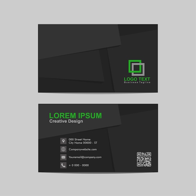 Abstract Business Card