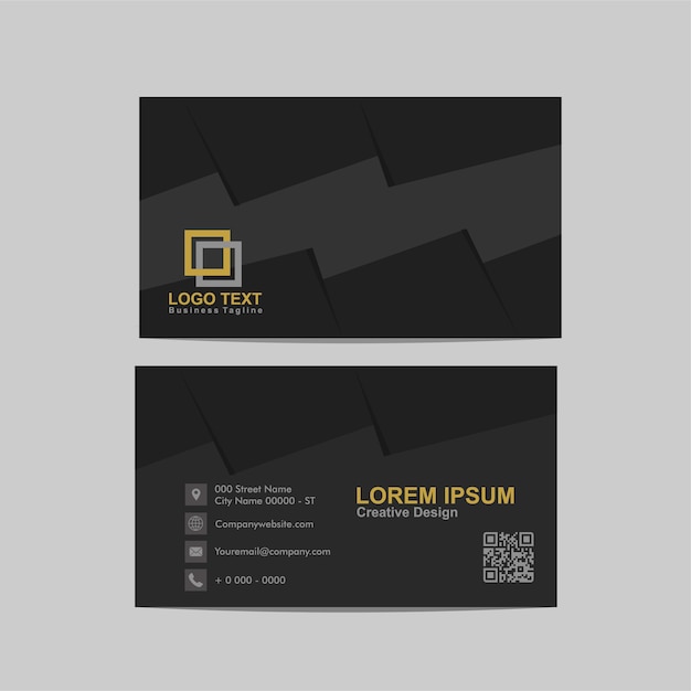 Abstract Business Card