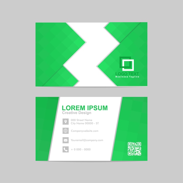 Abstract Business Card