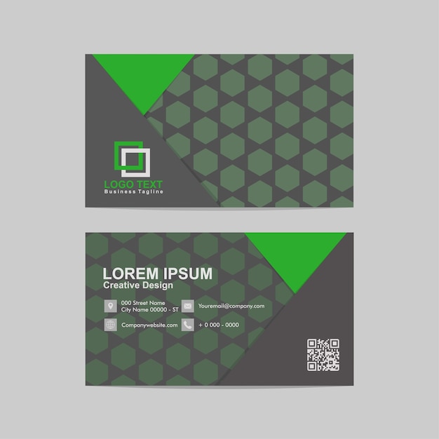 Abstract Business Card