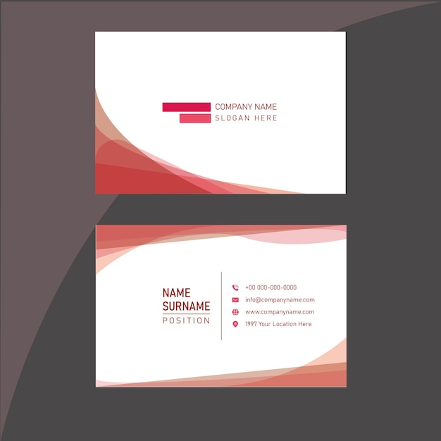 Abstract Business Card