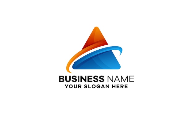 Abstract Business Gradient Logo Template