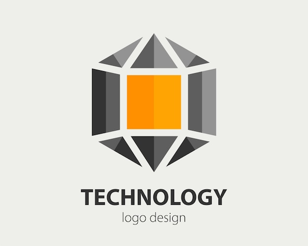 Vector abstract business logo design vector company logotype concept haxogen corporate sign for brand identity