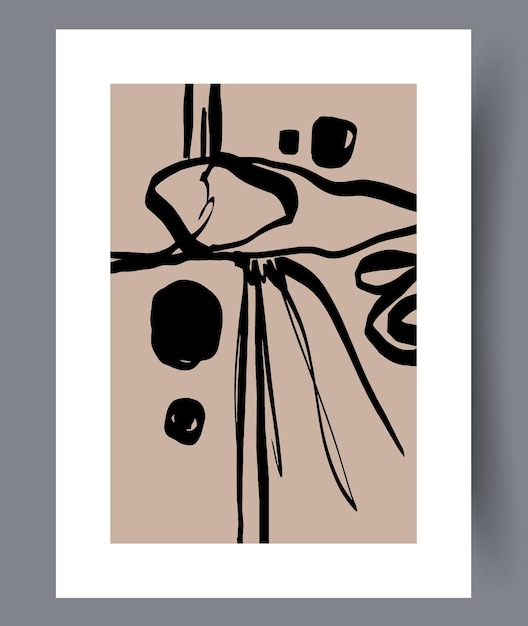 Abstract chaos creative imagination wall art print