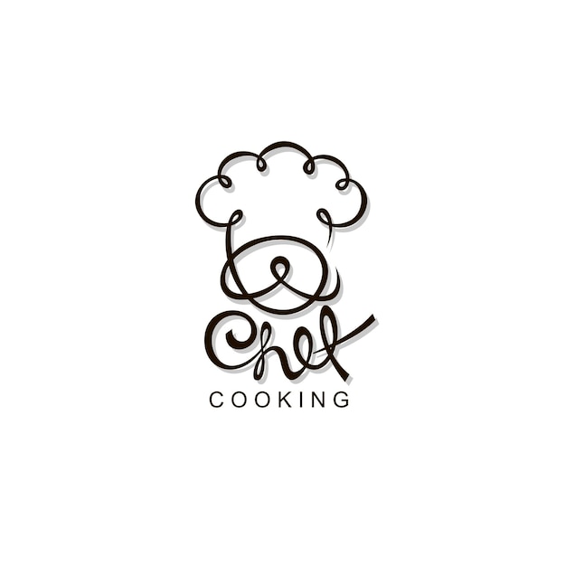 Abstract chef icon