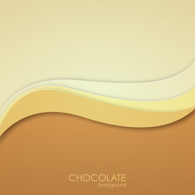 Premium Vector | Abstract chocolate background