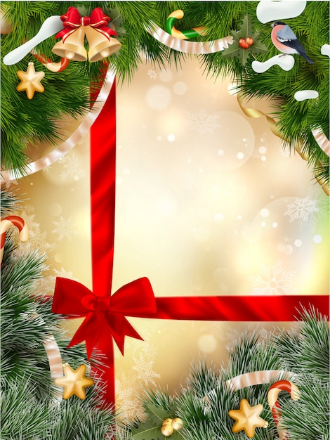 Abstract christmas background. 